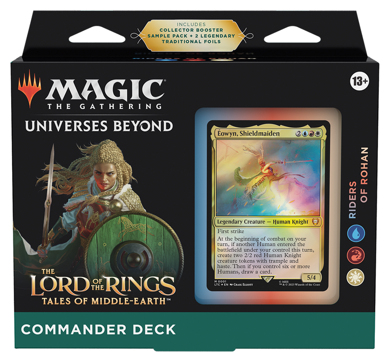 Lord of the Rings: Tales of Middle-earth Commander Deck: Riders of Rohan