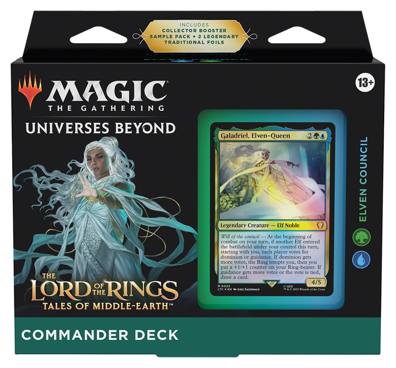 Lord of the Rings: Tales of Middle-earth Commander Deck: Elven Council