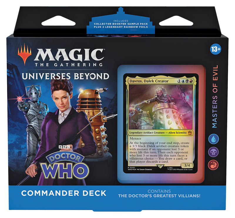 Doctor Who Commander Deck All 4 Decks
