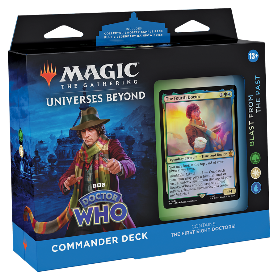 Doctor Who Commander Decks - Blast from the Past | D20 Games