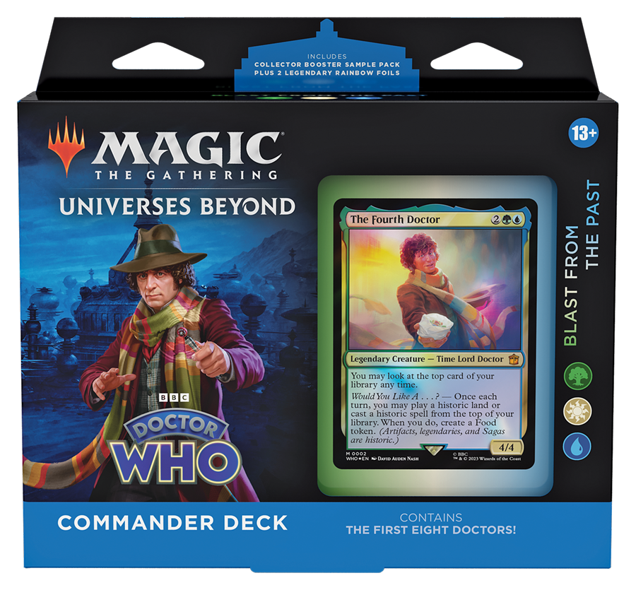 dr who mtg booster box Doctor Who Commander Deck All 4 Decks