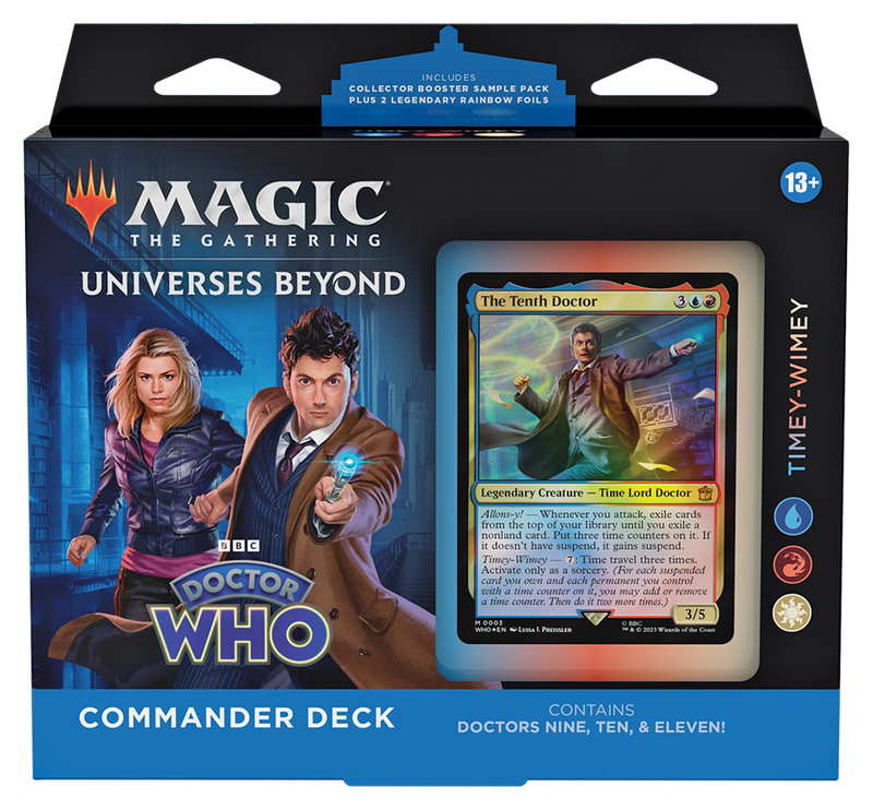 Doctor Who Commander Deck All 4 Decks