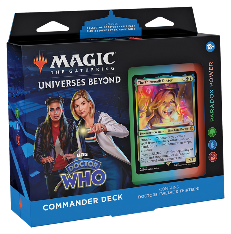 Doctor Who Commander Decks - Paradox Power