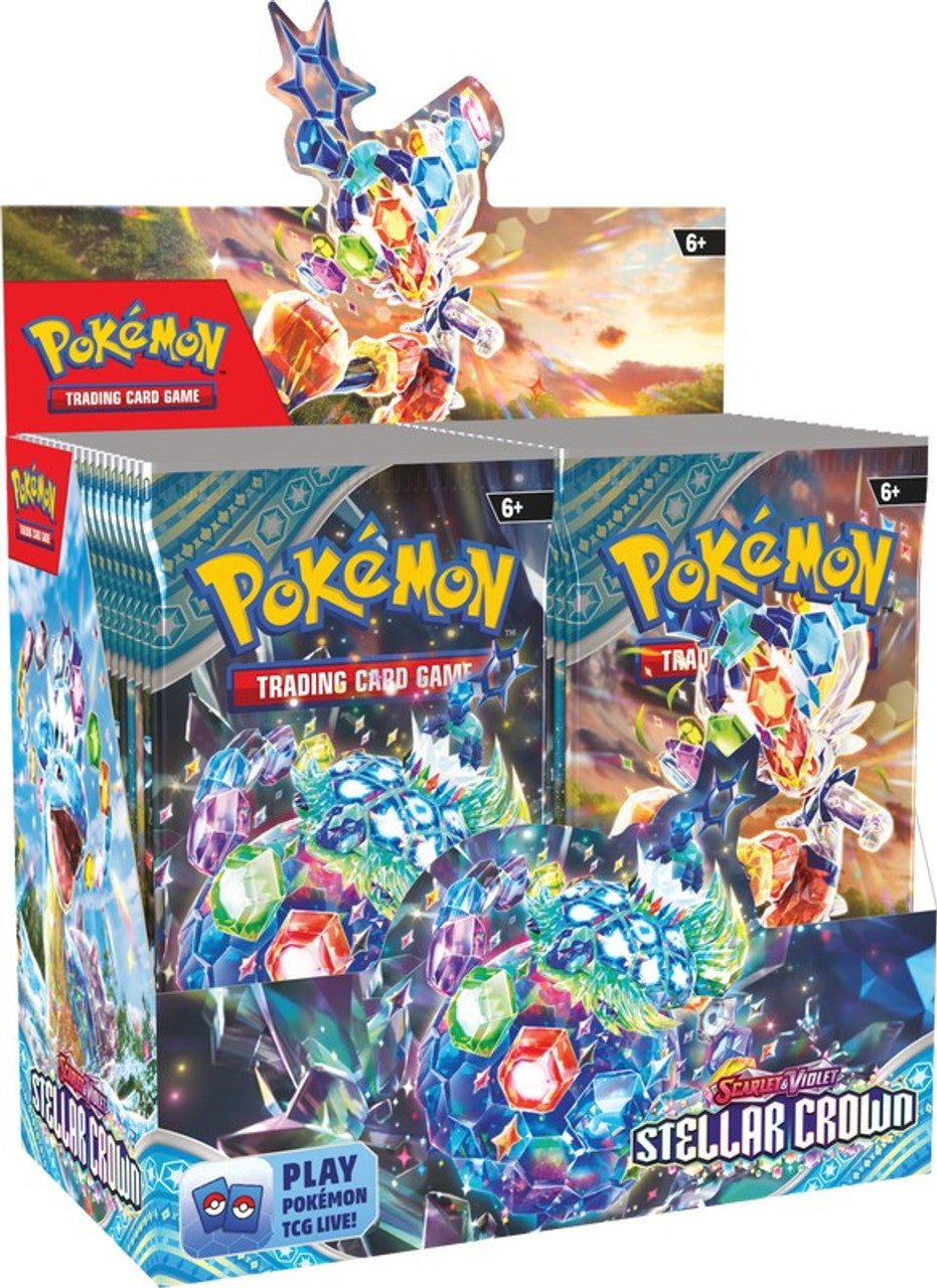 Pokemon Scarlet & Violet Stellar Crown Booster Box | D20 Games