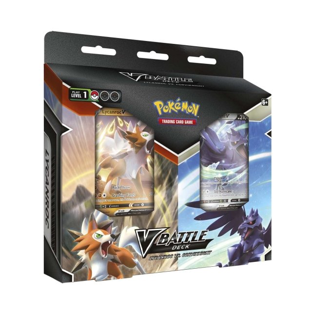 Pokémon V Battle Deck Lycanroc Vs Corvknight