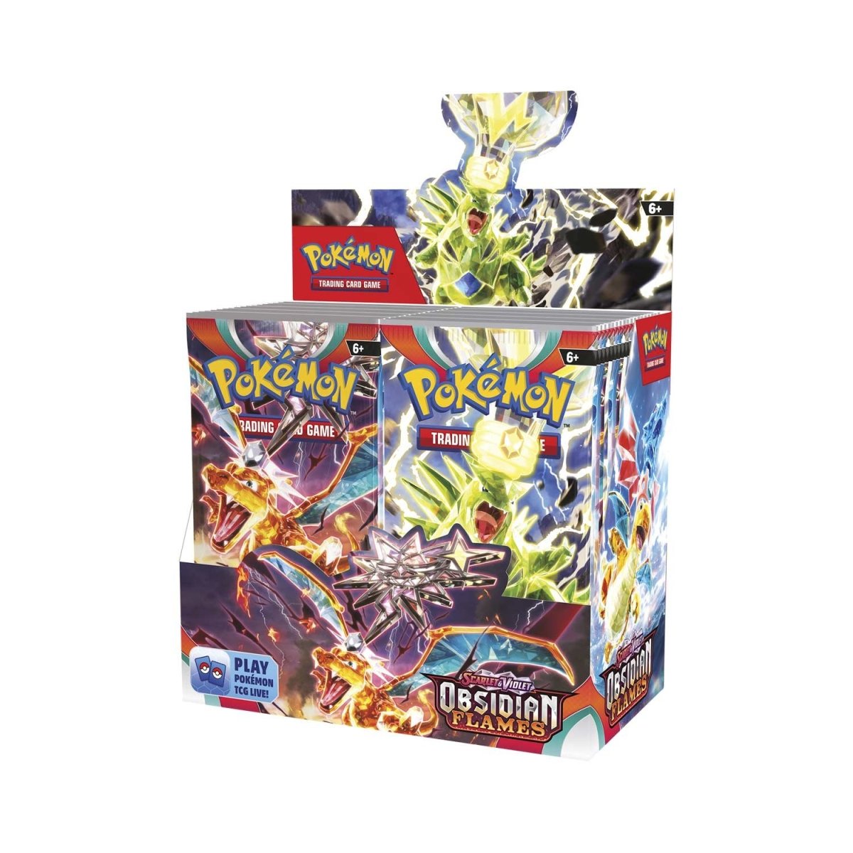 Pokemon Scarlet and Violet Obsidian Flames Booster Box | D20 Games
