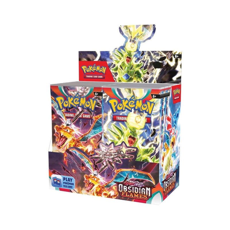 Pokemon Scarlet and Violet Obsidian Flames Booster Box