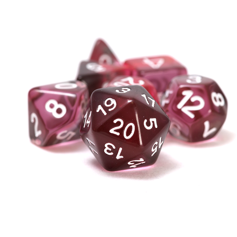 Sirius Dice: Pink, Clear, Black