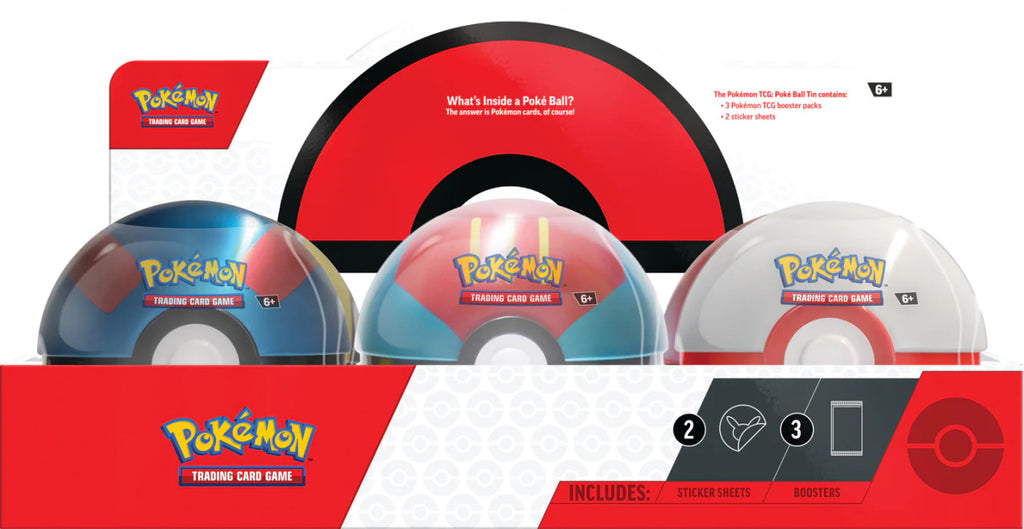 Pokemon Ball Tins