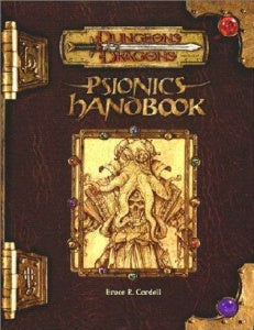 Dungeons and Dragons 3.5 Psionics Handbook | D20 Games