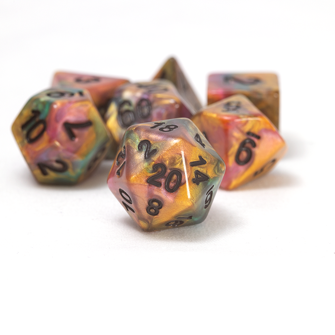 Sirius Dice: Rainbow Gold | D20 Games