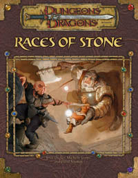 Dungeons and Dragons 3.5 Races of Stone | D20 Games