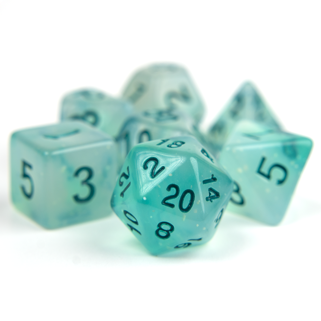 Sirius Dice: Frosted Glowworm | D20 Games