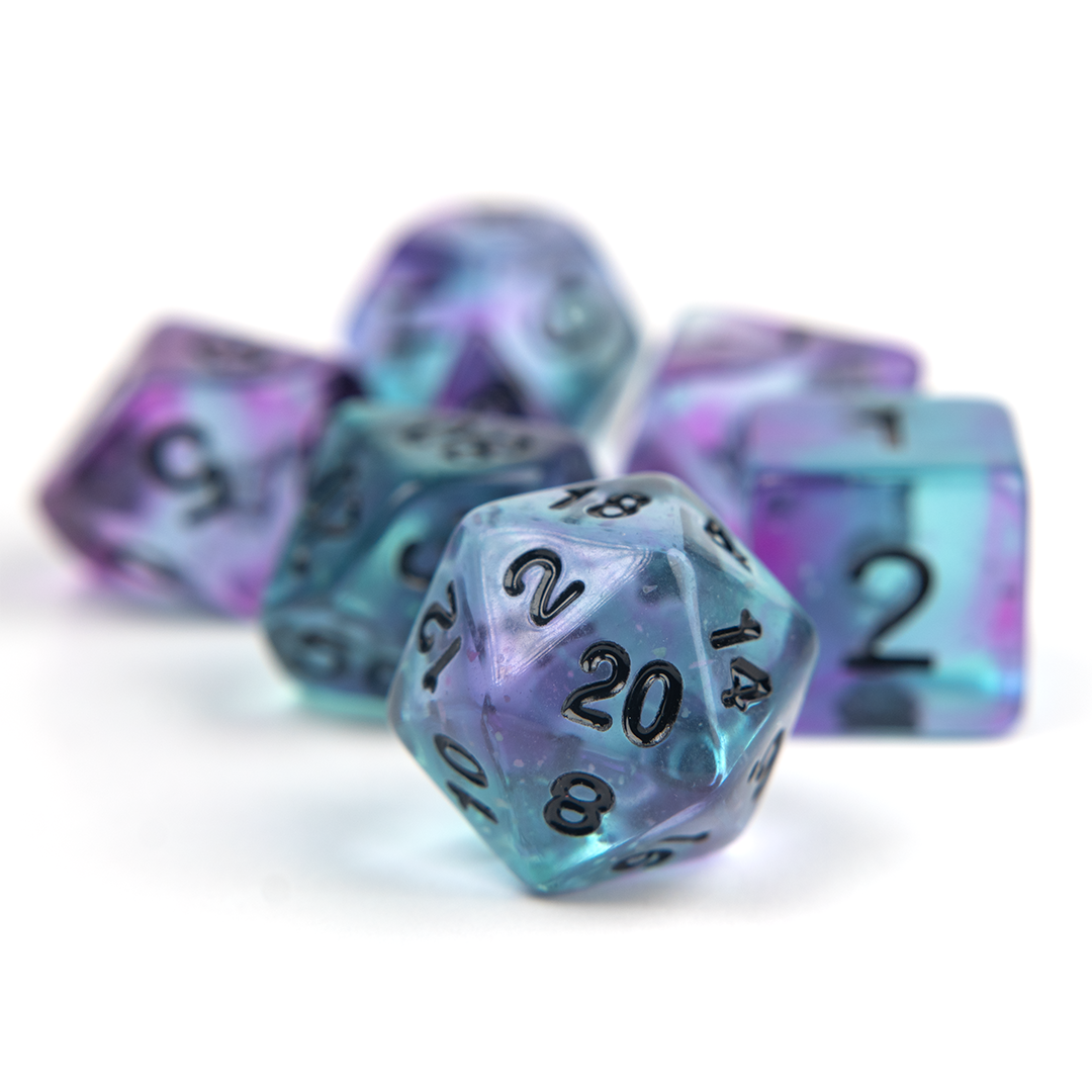 Sirius Dice: Peacock Glowworm | D20 Games