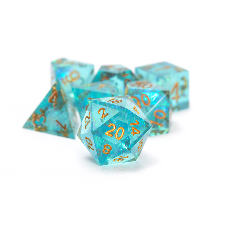 Sirius Dice: Sharp Aqua Fairy | D20 Games