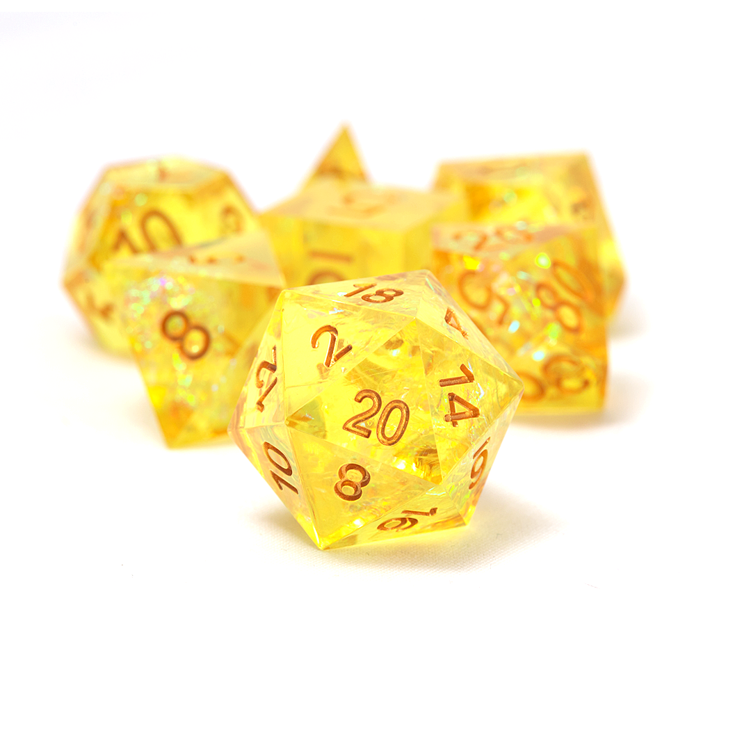 Sirius Dice: Sharp Yellow | D20 Games