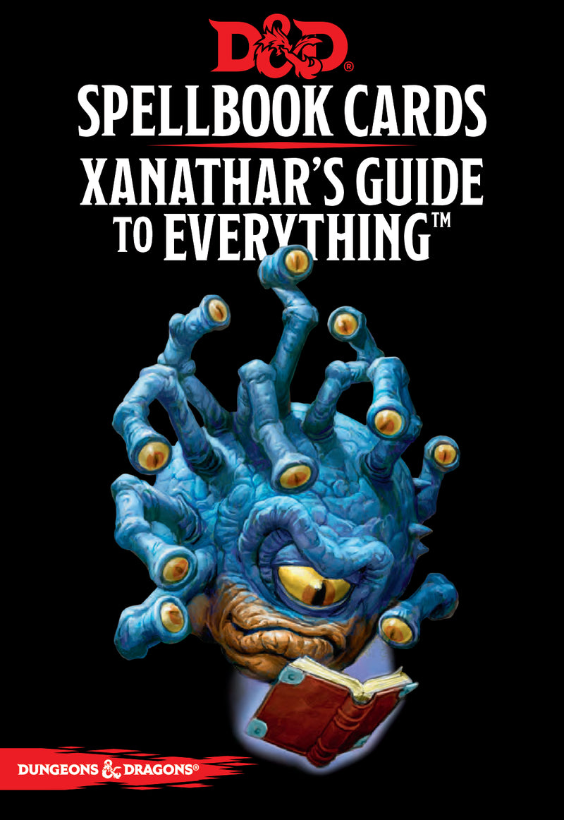 Spellbook cards - Xanathar's Guide to Everything