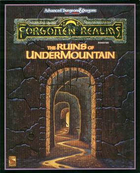 Advanced Dungeons & Dragons Forgotten Realms - The Ruin of Undermountain | D20 Games