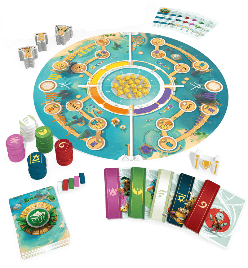 Tidal Blades: Banner Festival Board Game