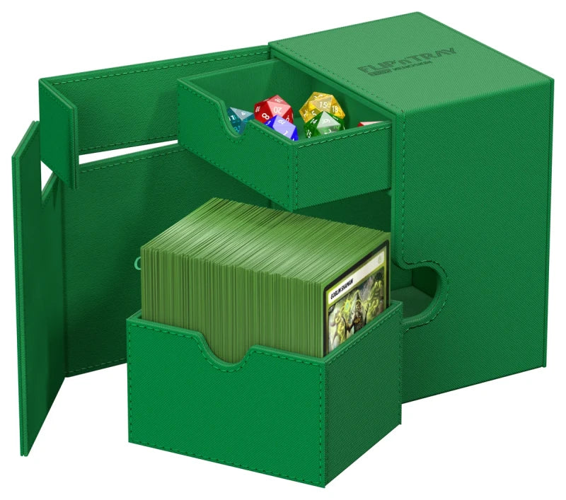 Ultimate Guard Flip N Tray Xenoskin 133+ Green