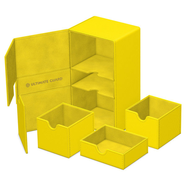 Twin Flip`n`Tray - Dandelion (Holds 200+) - Ultimate Guard Deck Boxes (Special Summer Edition)