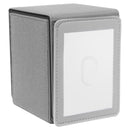 Ultra Pro - Vivid Alcove Flip Deck Box (Patchcraft) (Grey)