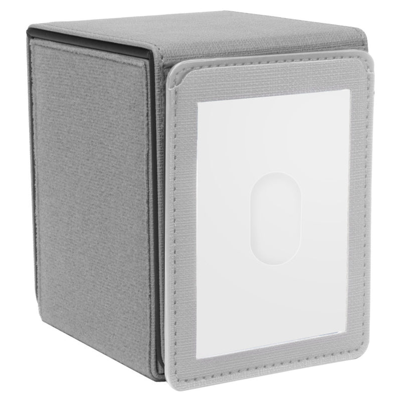 Ultra Pro - Vivid Alcove Flip Deck Box (Patchcraft) (Grey)