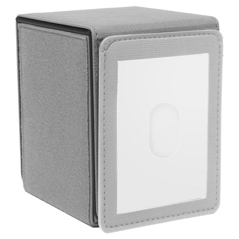 Ultra Pro - Vivid Alcove Flip Deck Box (Patchcraft) (Grey)