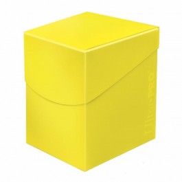 Eclipse 1 Piece 100+ Deck Box - Lemon Yellow