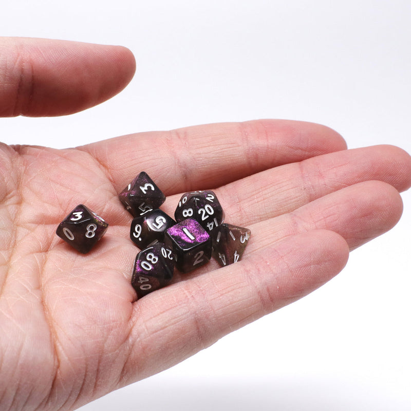 Critlings 7pc Mini RPG Set - Burgundazzle