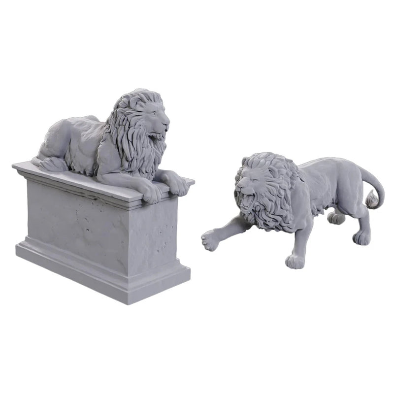 WizKids Deep Cuts: Stone Lion/Animated Stone Lion