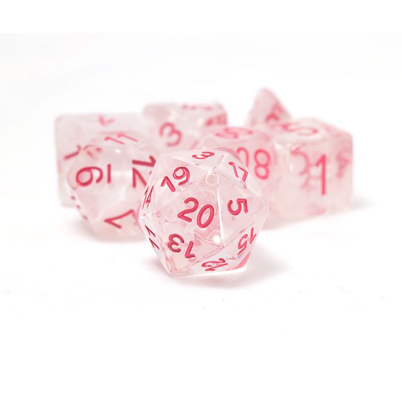 Sirius Dice: White Cloud, Pink Ink