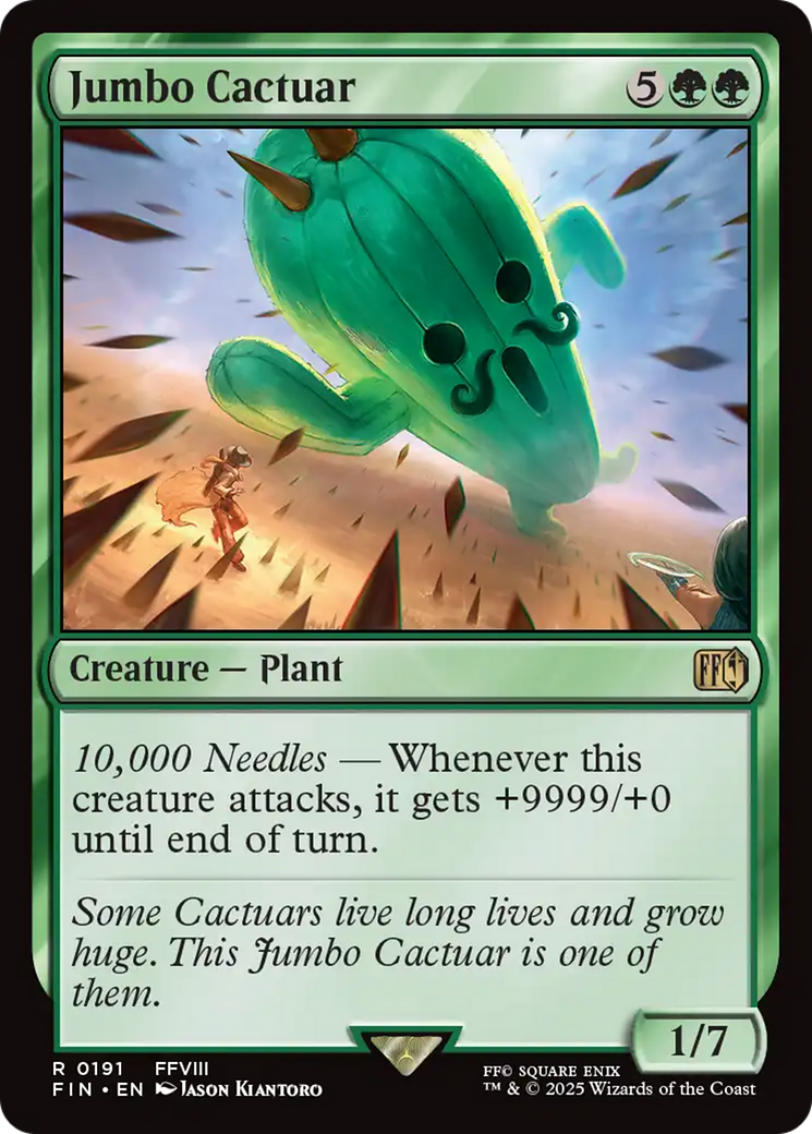 Jumbo Cactuar [FINAL FANTASY] | D20 Games