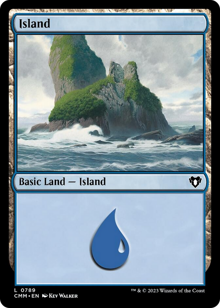 Island (789) [Commander Masters] | D20 Games