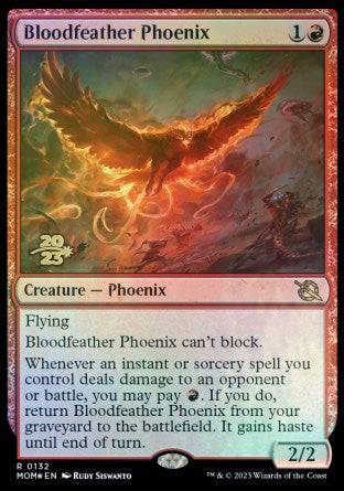 Bloodfeather Phoenix [March of the Machine Prerelease Promos] | D20 Games