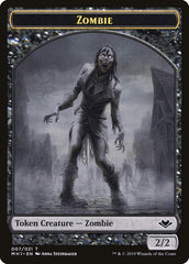 Marit Lage // Zombie Double-Sided Token [Modern Horizons Tokens] | D20 Games