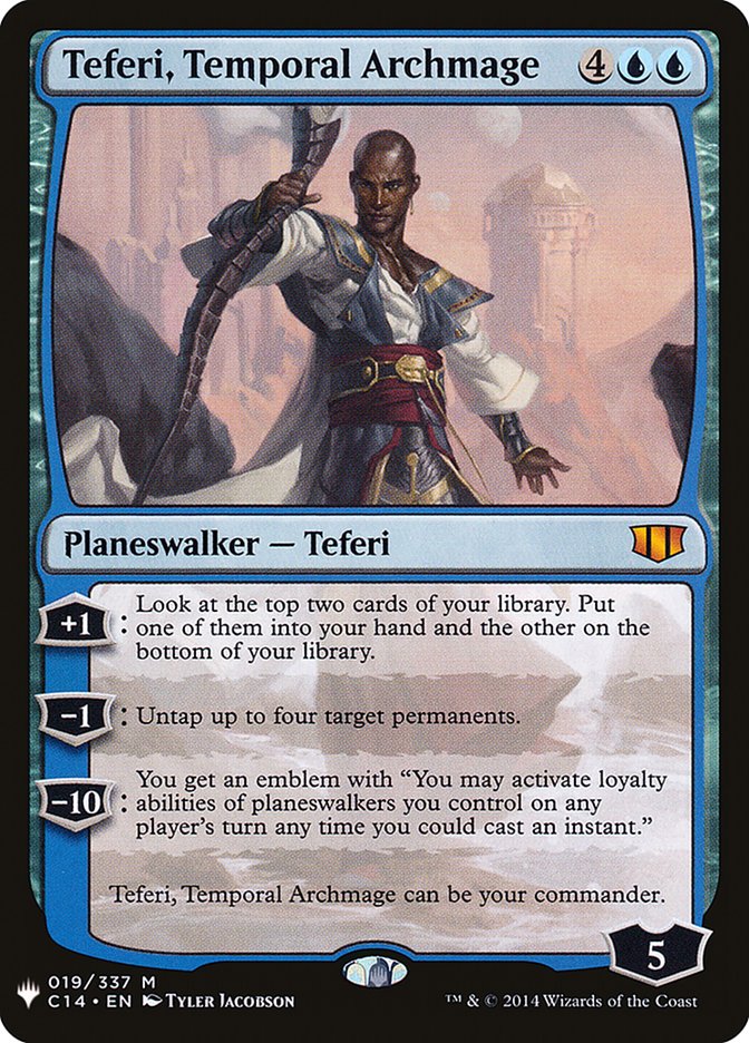 Teferi, Temporal Archmage [Mystery Booster] | D20 Games