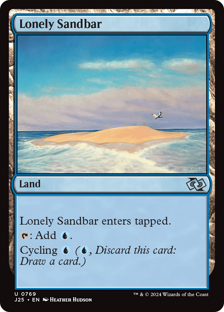 Lonely Sandbar [Foundations Jumpstart] | D20 Games