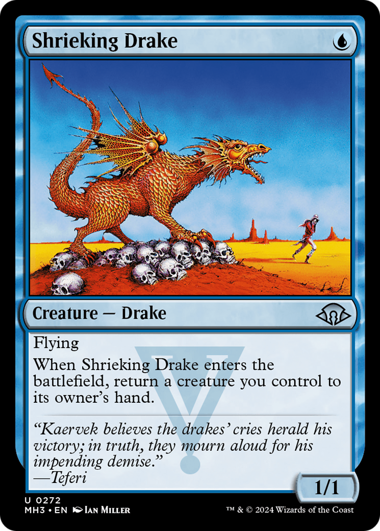 Shrieking Drake [Modern Horizons 3] | D20 Games