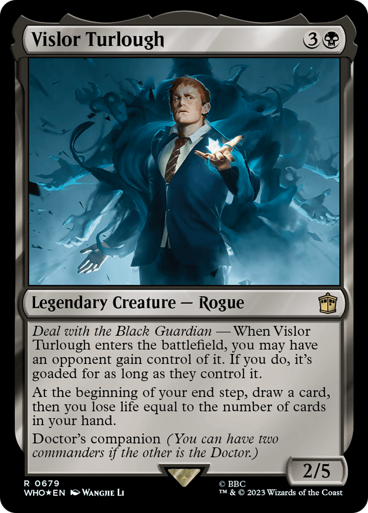 Vislor Turlough (Surge Foil) [Doctor Who] | D20 Games