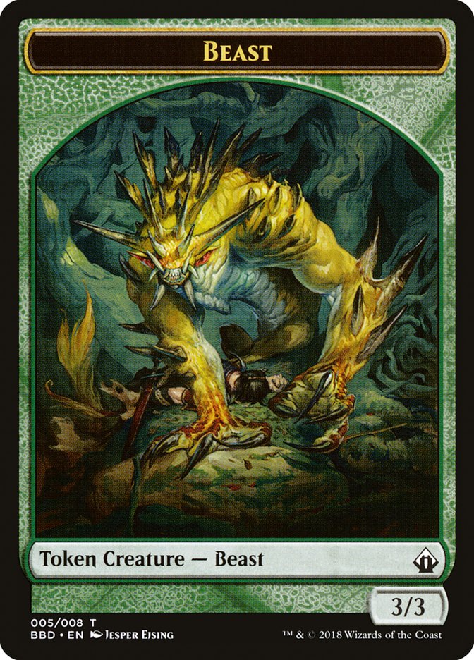 Beast Token [Battlebond Tokens] | D20 Games