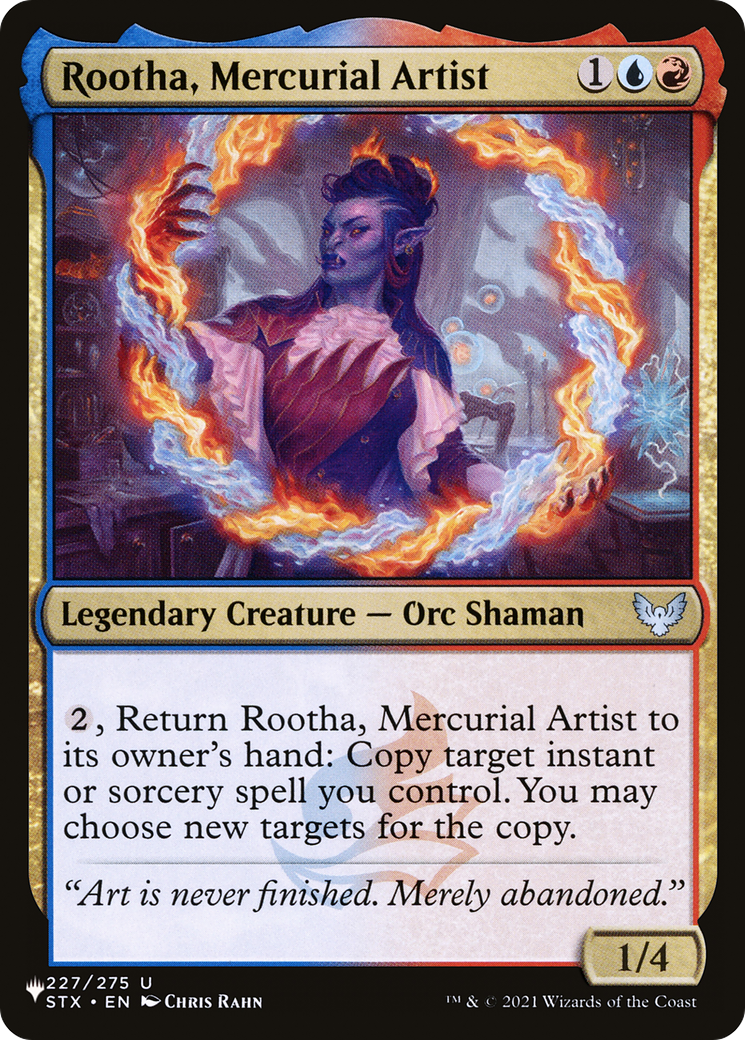 Rootha, Mercurial Artist [The List] | D20 Games