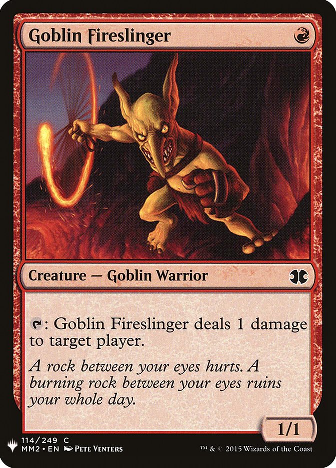 Goblin Fireslinger [Mystery Booster] | D20 Games