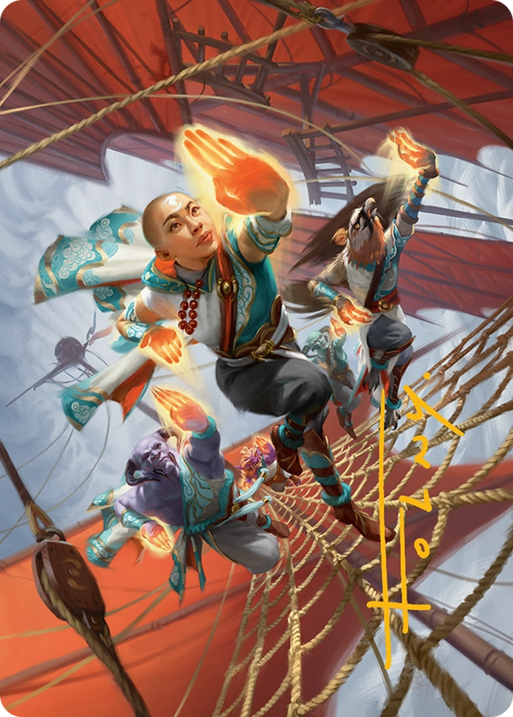 Aligned Heart Art Card (52/54) [Tarkir: Dragonstorm Art Series] | D20 Games