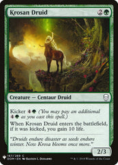 Krosan Druid [Mystery Booster] | D20 Games