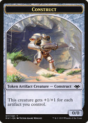 Soldier (004) // Construct (017) Double-Sided Token [Modern Horizons Tokens] | D20 Games