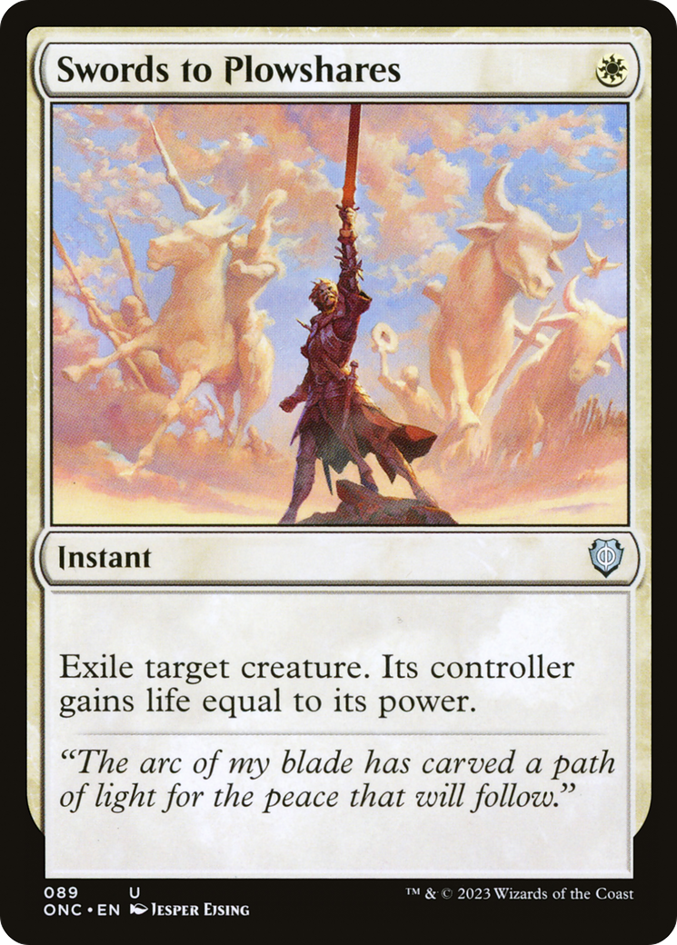 Swords to Plowshares [Phyrexia: All Will Be One Commander] | D20 Games