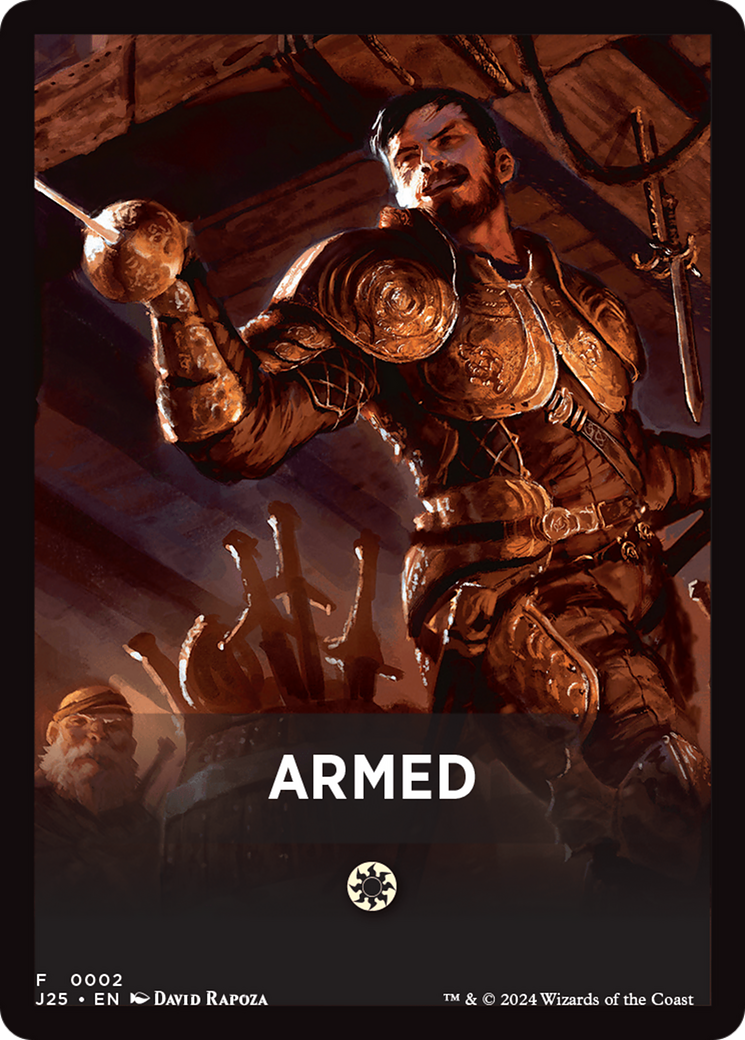 Armed Theme Card [Foundations Jumpstart Front Cards] | D20 Games