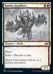 Rakdos Headliner (Sketch) [Modern Horizons 2] | D20 Games