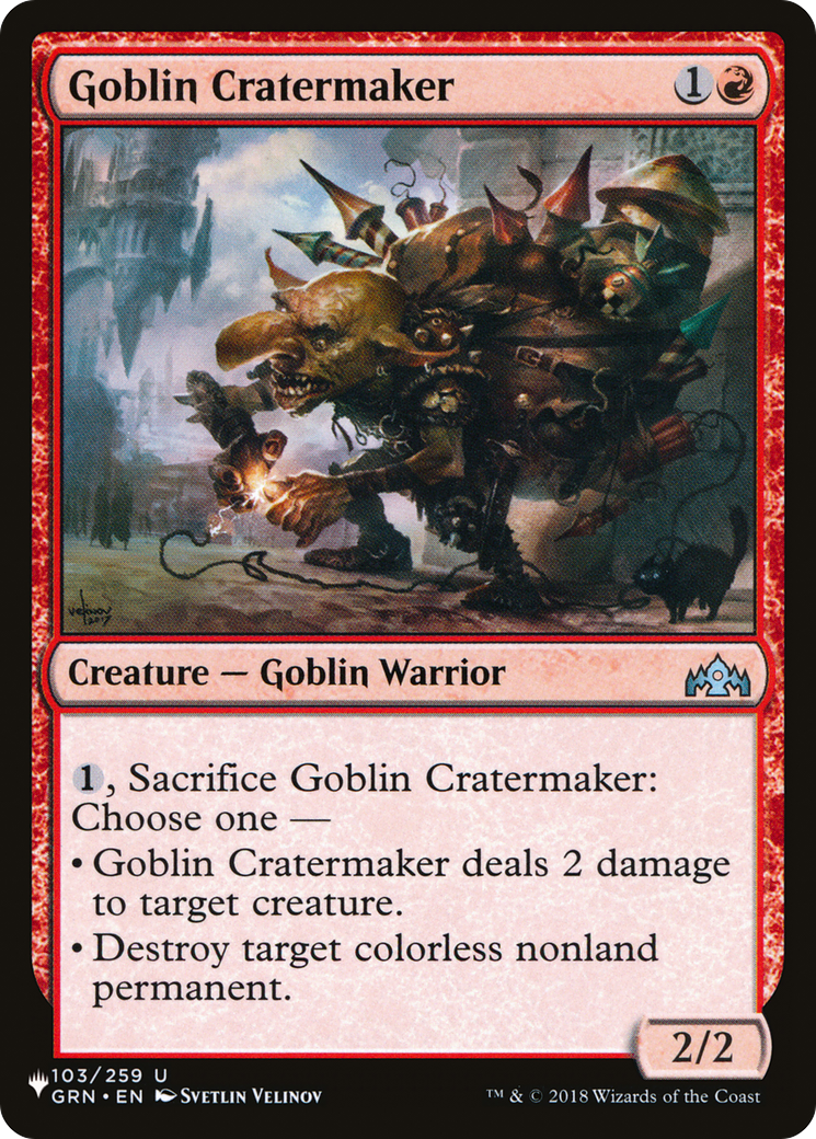 Goblin Cratermaker [The List] | D20 Games